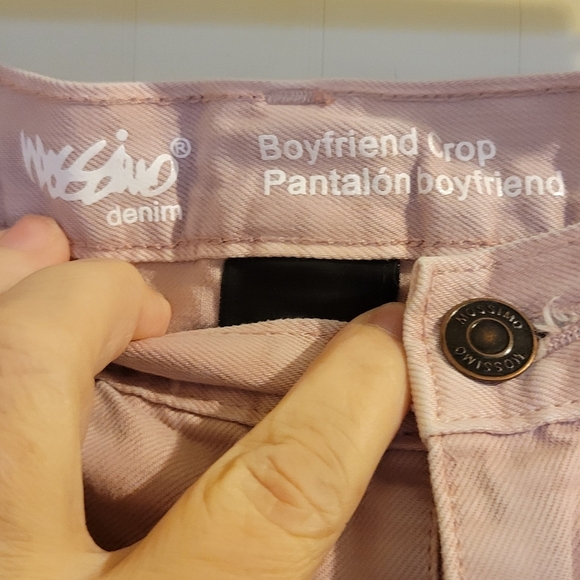 Mossimo Supply Co. Pink Distressed Women Jeans - Picture 4 of 4